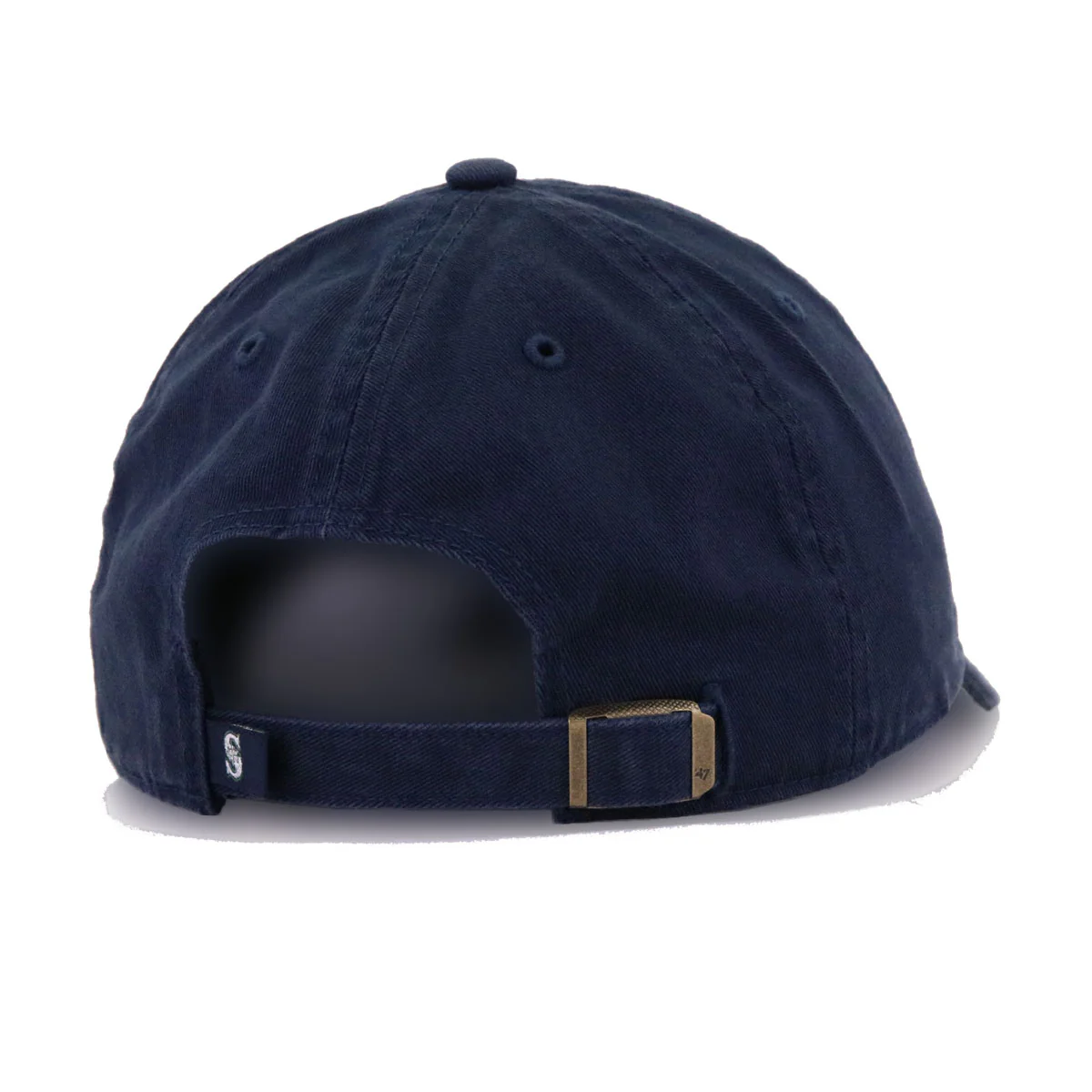 Seattle Mariners Navy 47 Brand Clean Up Dad Hat - Image 4