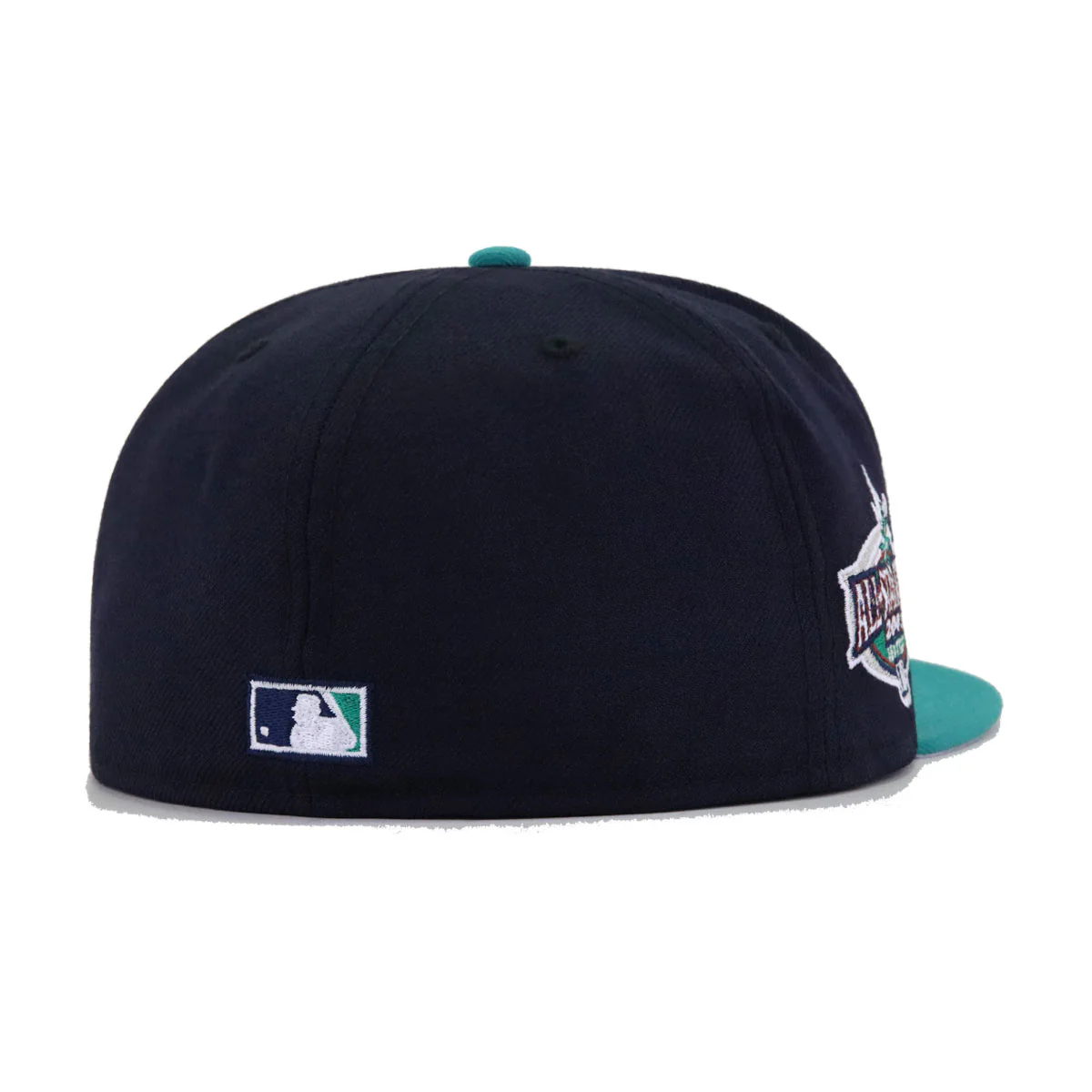 Seattle Mariners Navy Northwest Green 2001 All Star Game New Era 59Fifty Fitted - Image 2