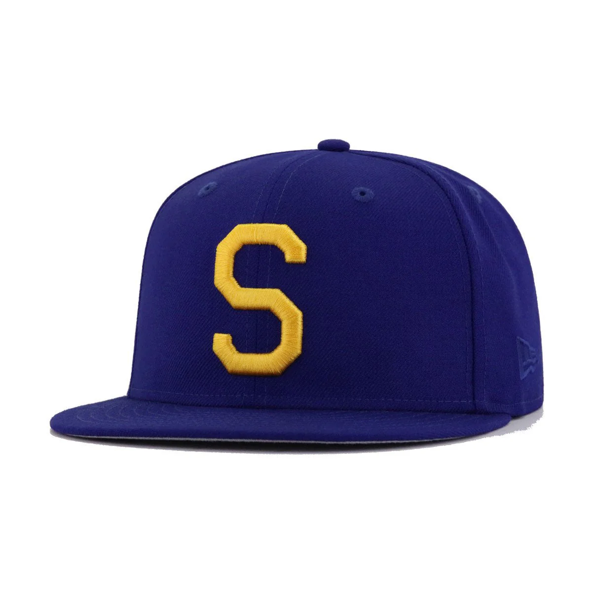 Seattle Pilots Dark Royal Blue New Era 59Fifty Fitted
