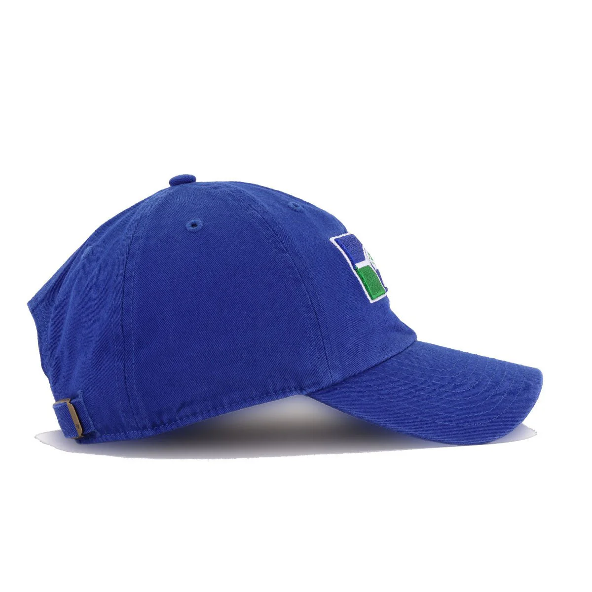 Seattle Seahawks Light Royal Blue 47 Brand Clean Up Dad Hat - Image 3