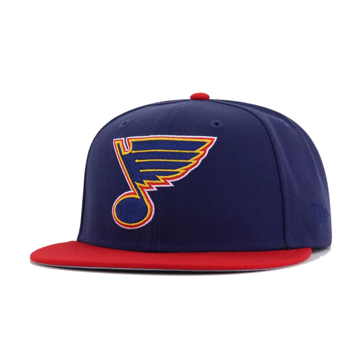 St Louis Blues Light Navy Scarlet New Era 59Fifty Fitted