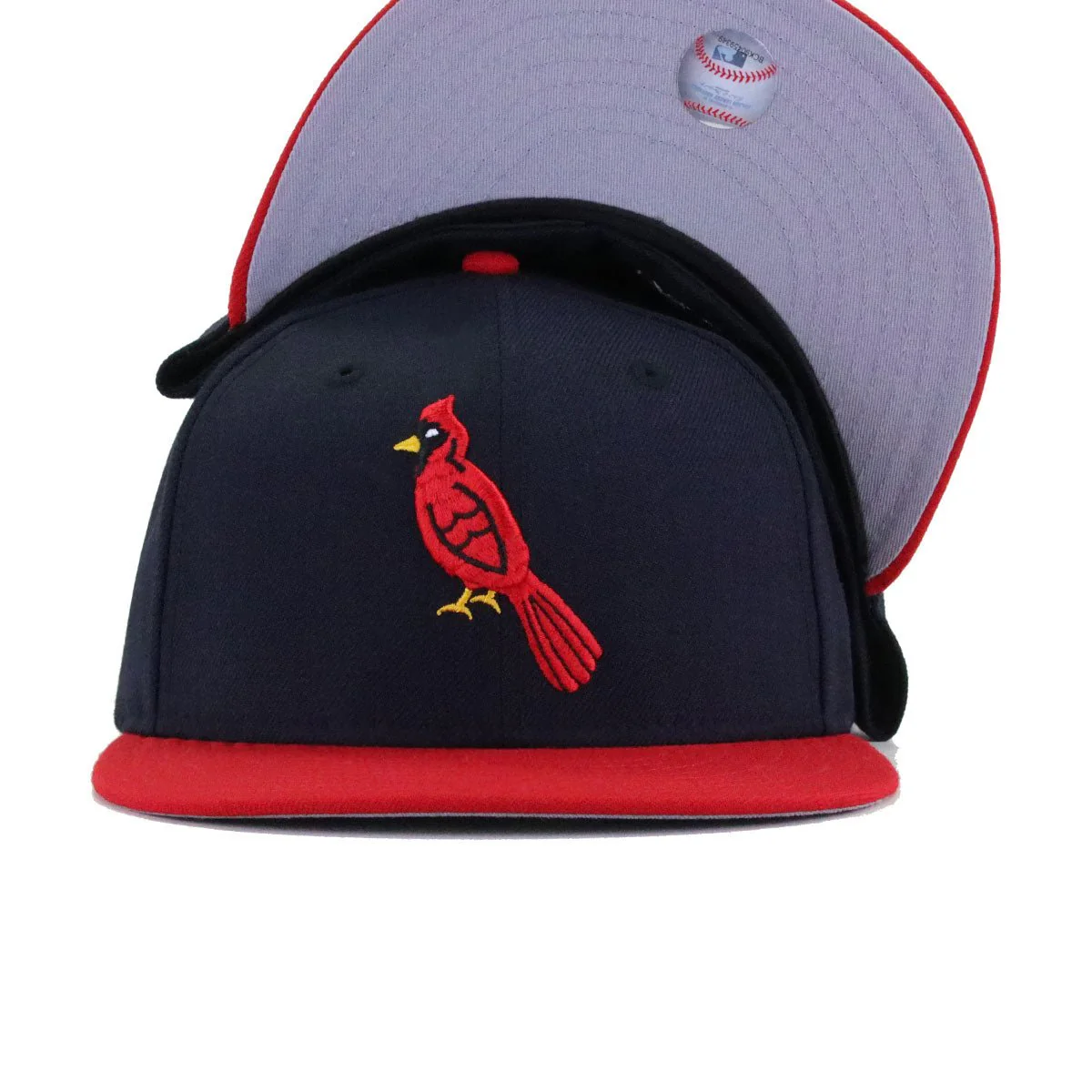 St Louis Cardinals Navy Scarlet UNKNOWN New Era 59Fifty Fitted - Image 4