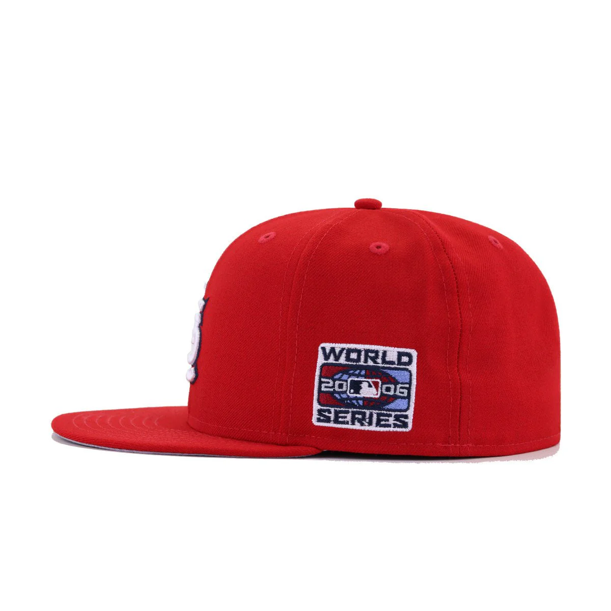 St Louis Cardinals Scarlet 2006 World Series Cooperstown New Era 59Fifty Fitted - Image 2