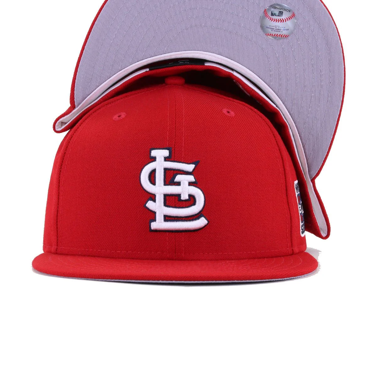 St Louis Cardinals Scarlet 2006 World Series Cooperstown New Era 59Fifty Fitted - Image 5