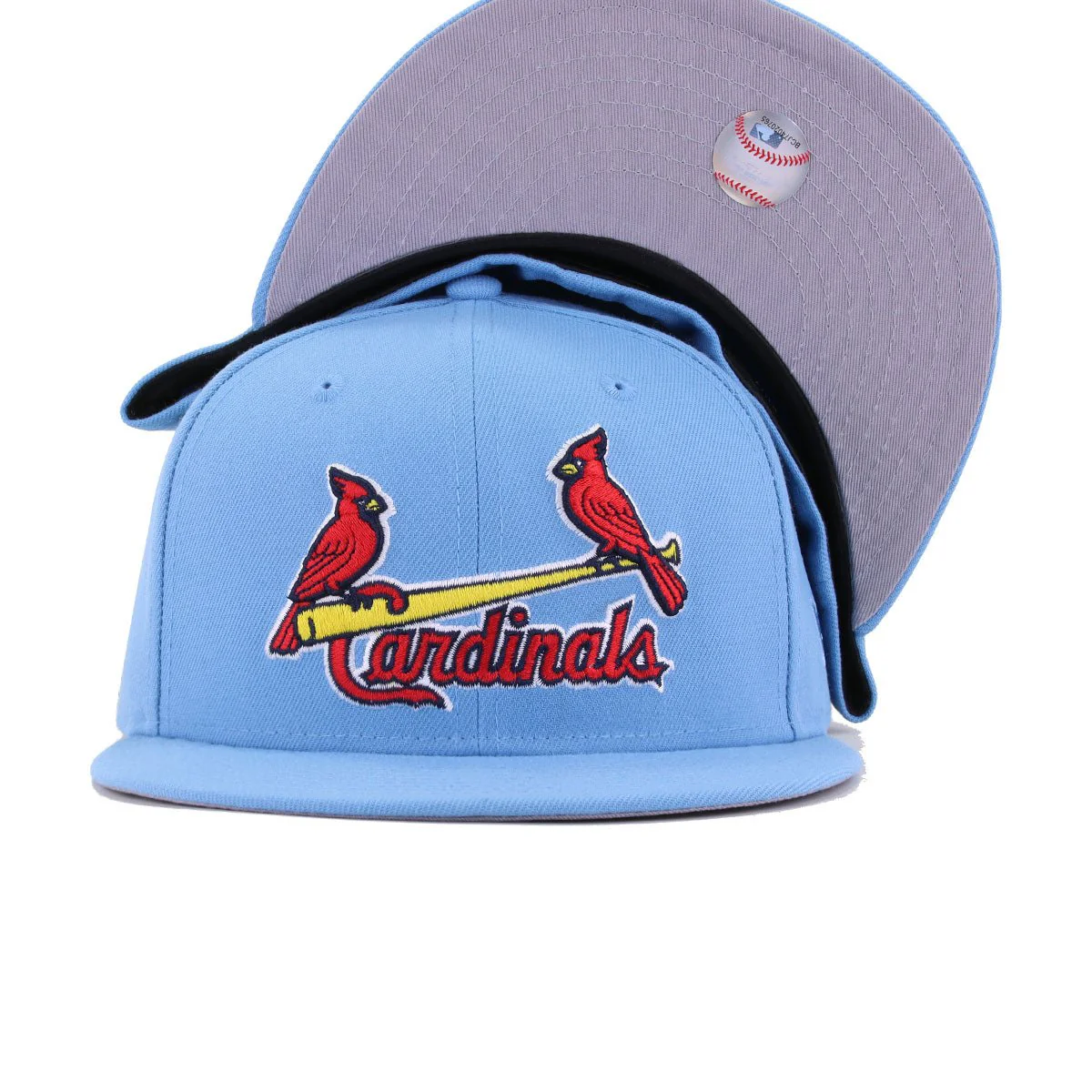 St Louis Cardinals Sky Blue New Era 59Fifty Fitted - Image 5