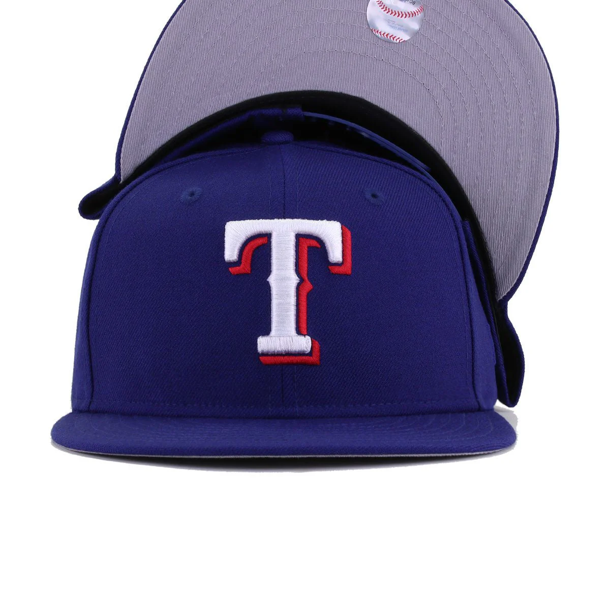 Texas Rangers Dark Royal Blue New Era 9Fifty Snapback - Image 5
