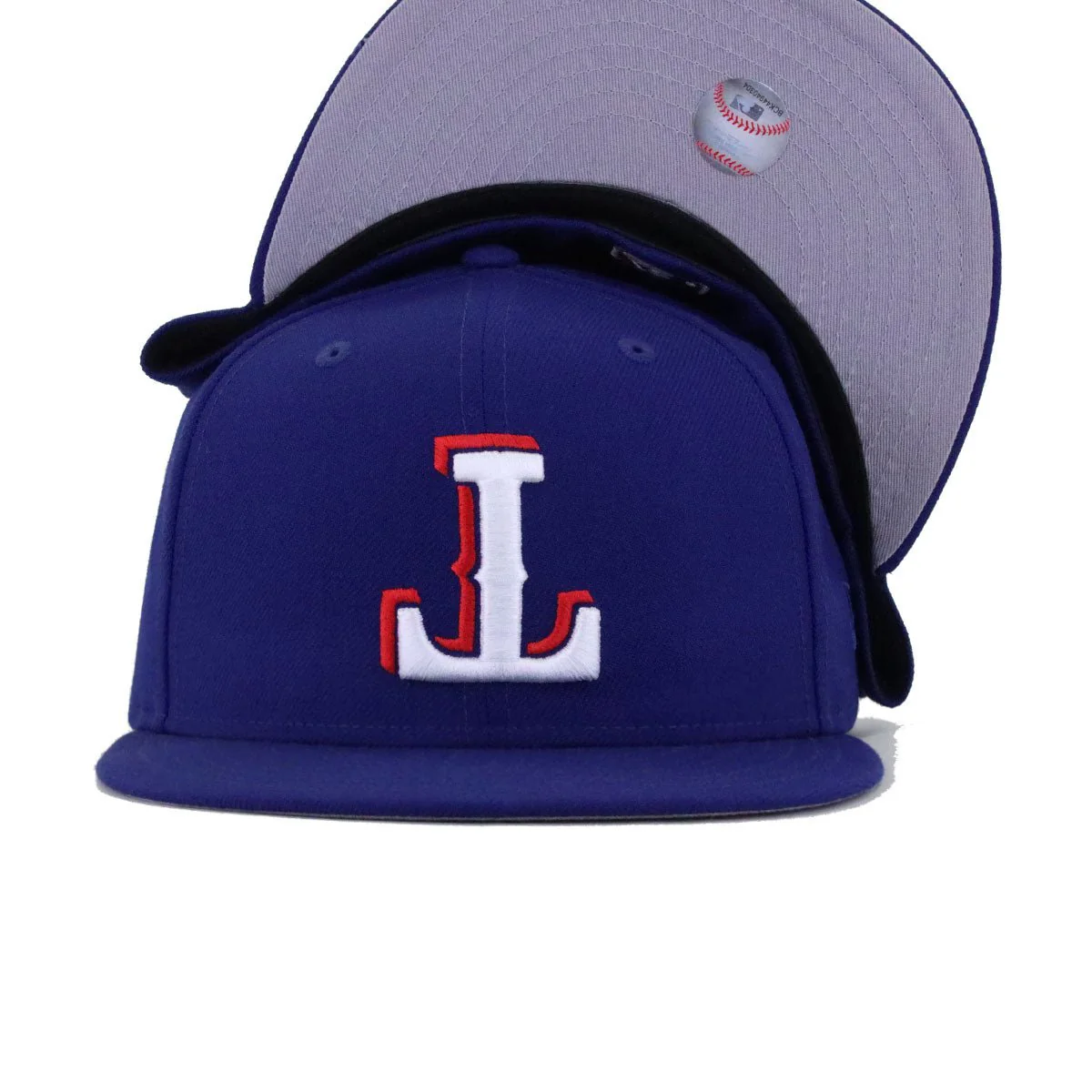 Texas Rangers Dark Royal Blue Upside Down New Era 59Fifty Fitted - Image 4