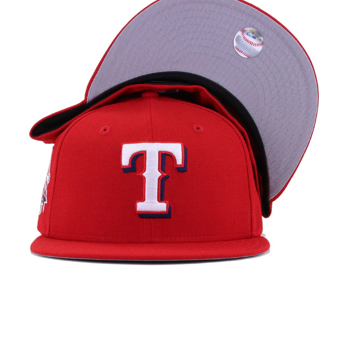 Texas Rangers Scarlet 1995 All Star Game New Era 59Fifty Fitted - Image 4