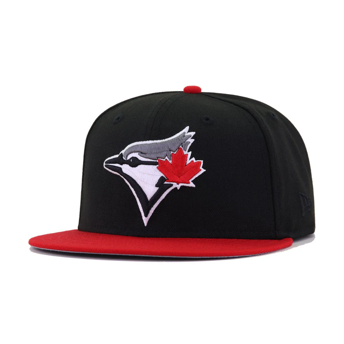 Toronto Blue Jays Black Scarlet New Era 59Fifty Fitted
