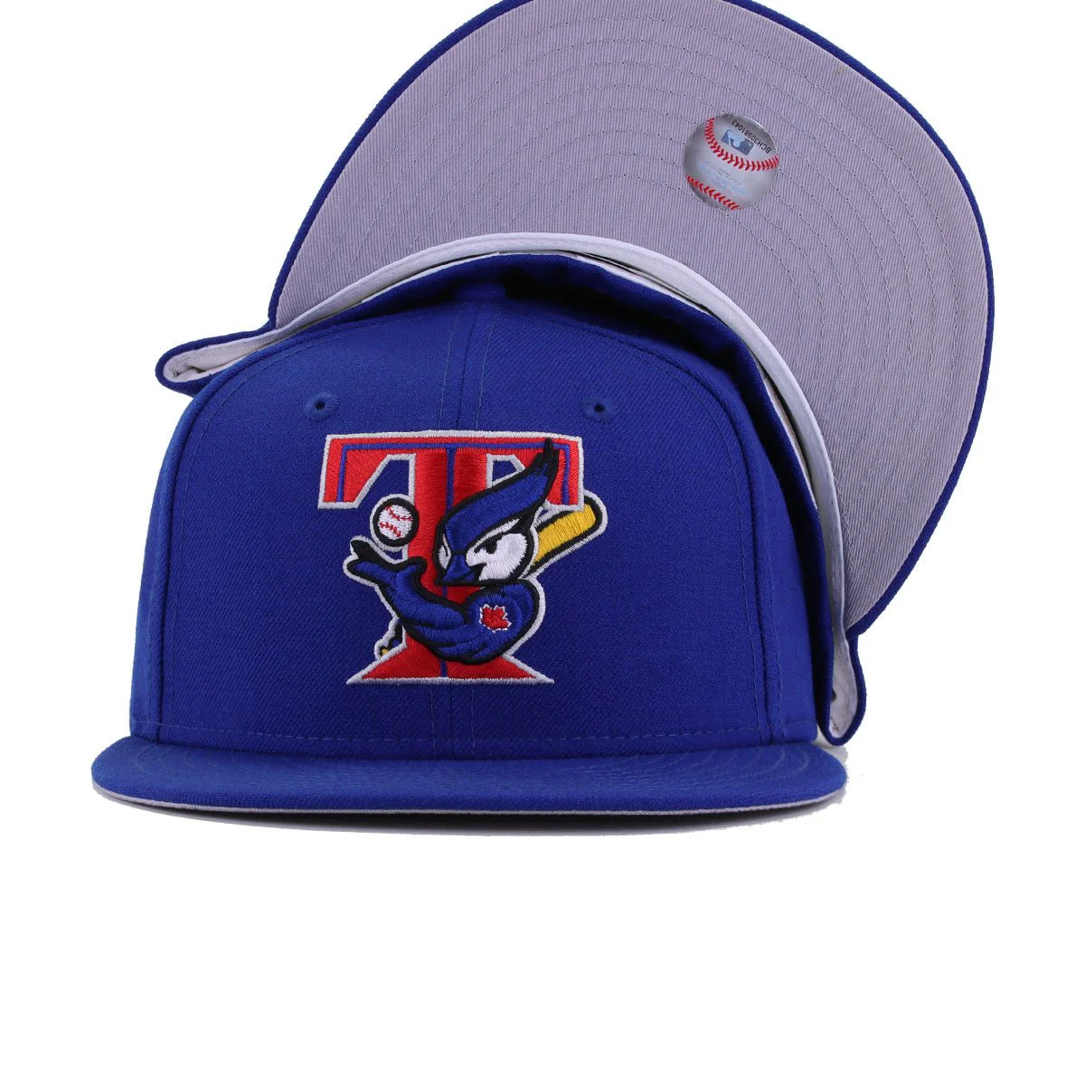 Toronto Blue Jays Light Royal Blue 2001 Cooperstown AC New Era 59Fifty Fitted - Image 5