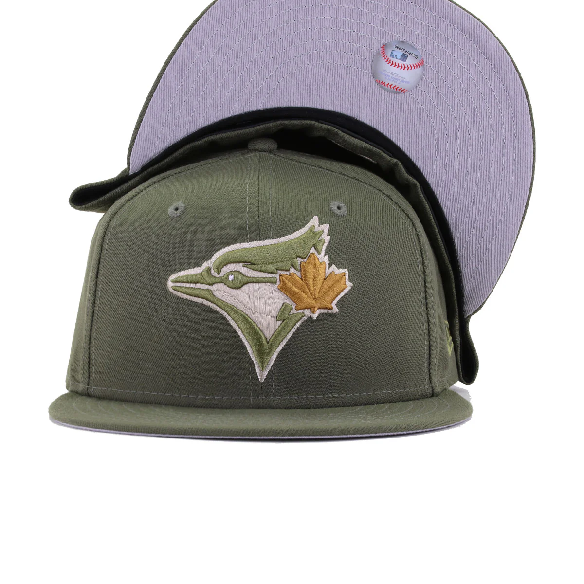Toronto Blue Jays New Olive New Era 59Fifty Fitted - Image 4