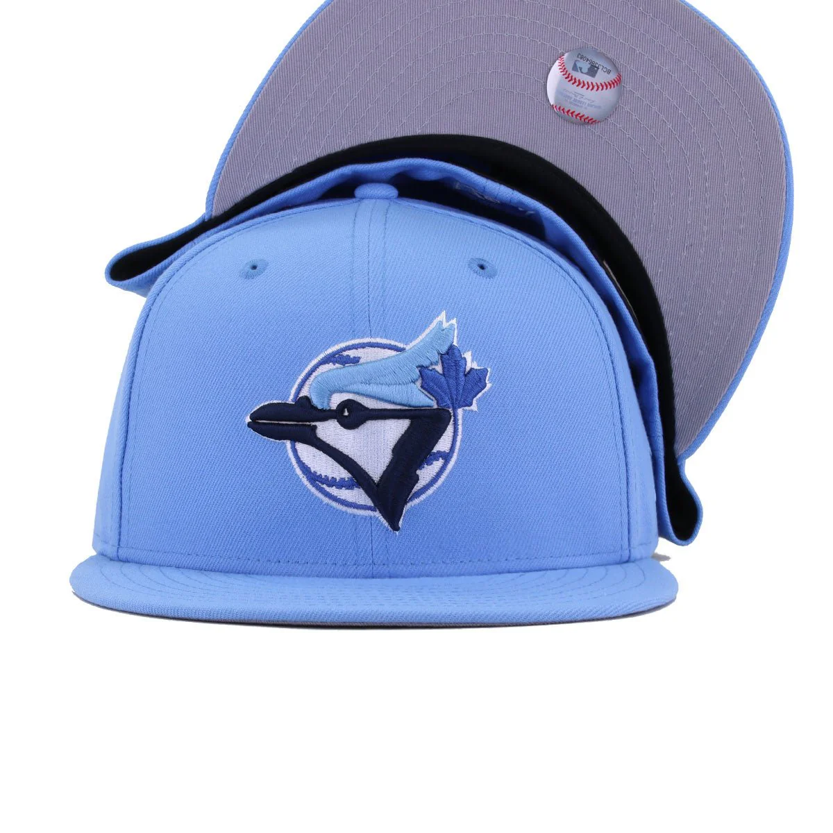 Toronto Blue Jays Steel Blue New Era 59Fifty Fitted - Image 4