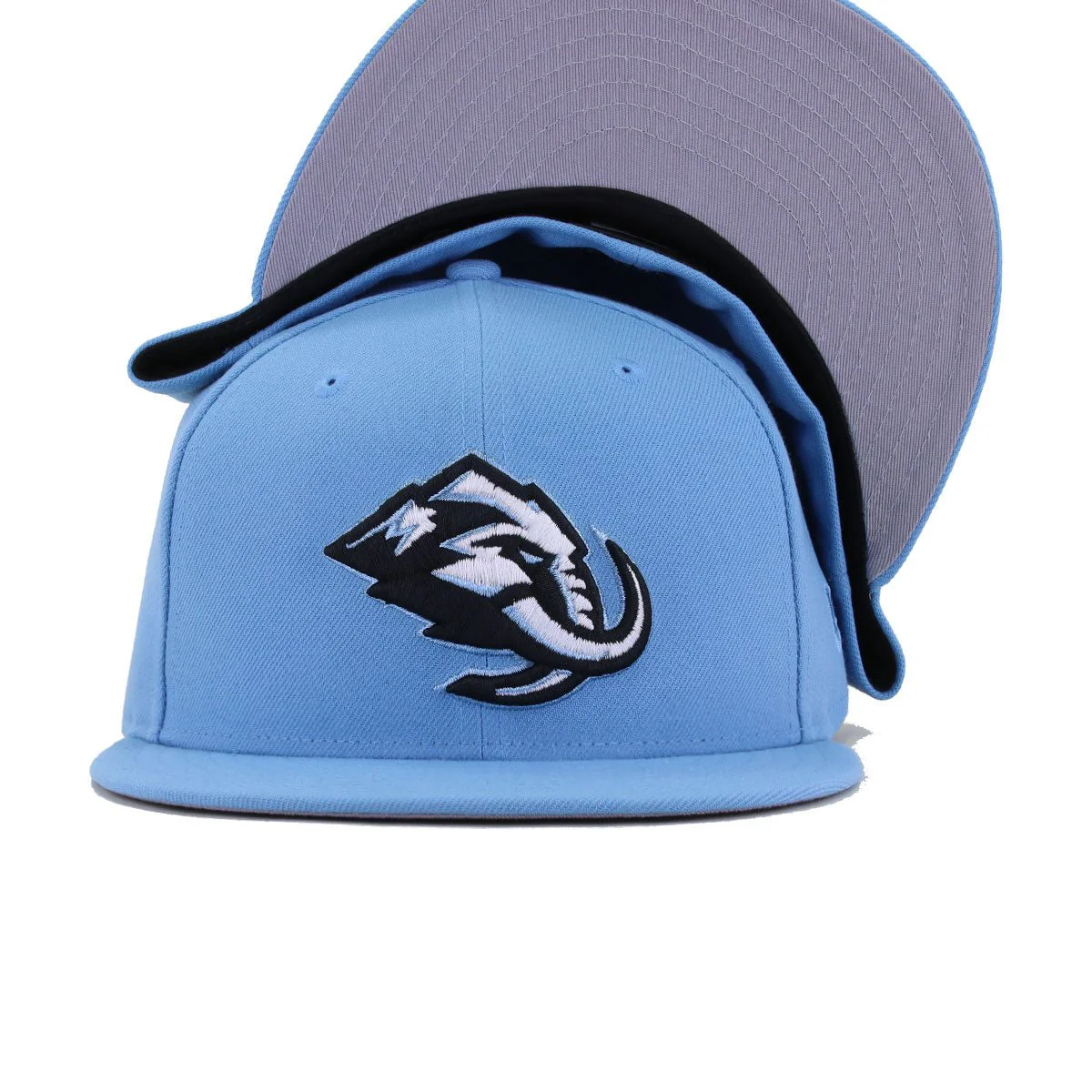 Utah Mammoths Sky Blue New Era 59Fifty Fitted - Image 4