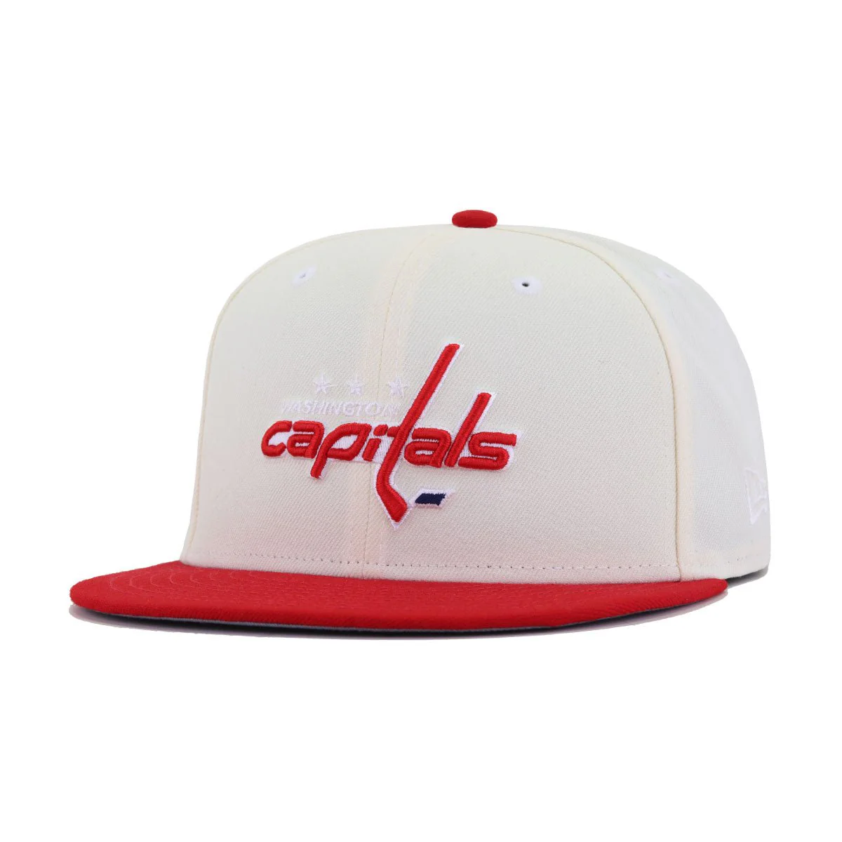 Washington Capitals Chrome Scarlet New Era 59Fifty Fitted