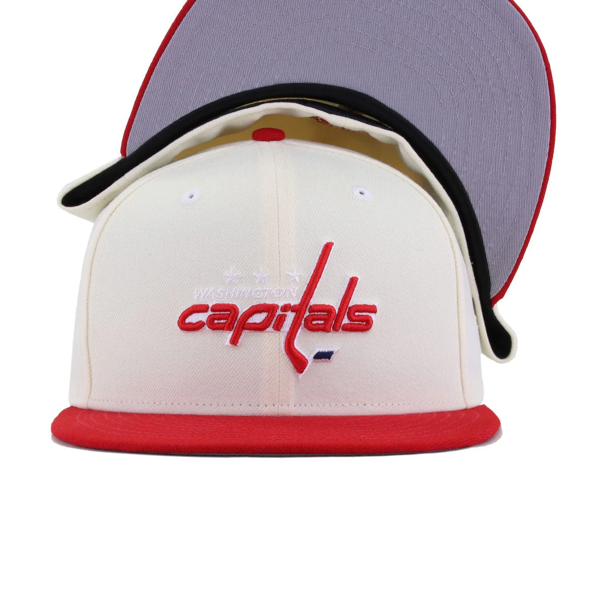 Washington Capitals Chrome Scarlet New Era 59Fifty Fitted - Image 4