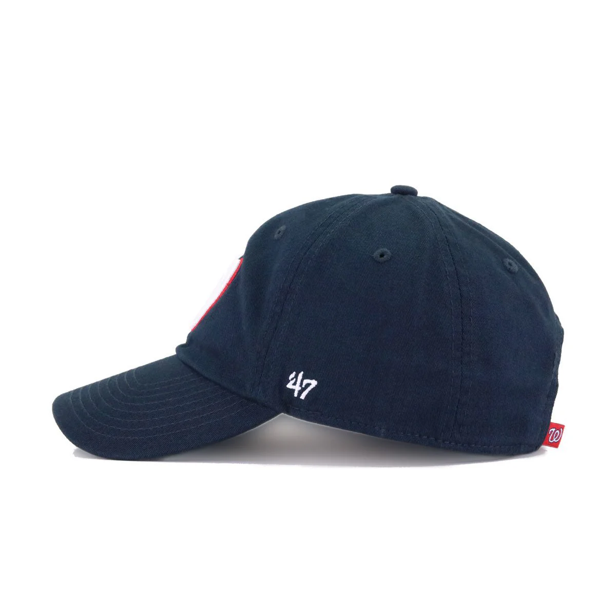 Washington Nationals Navy 47 Brand Clean Up Dad Hat - Image 2
