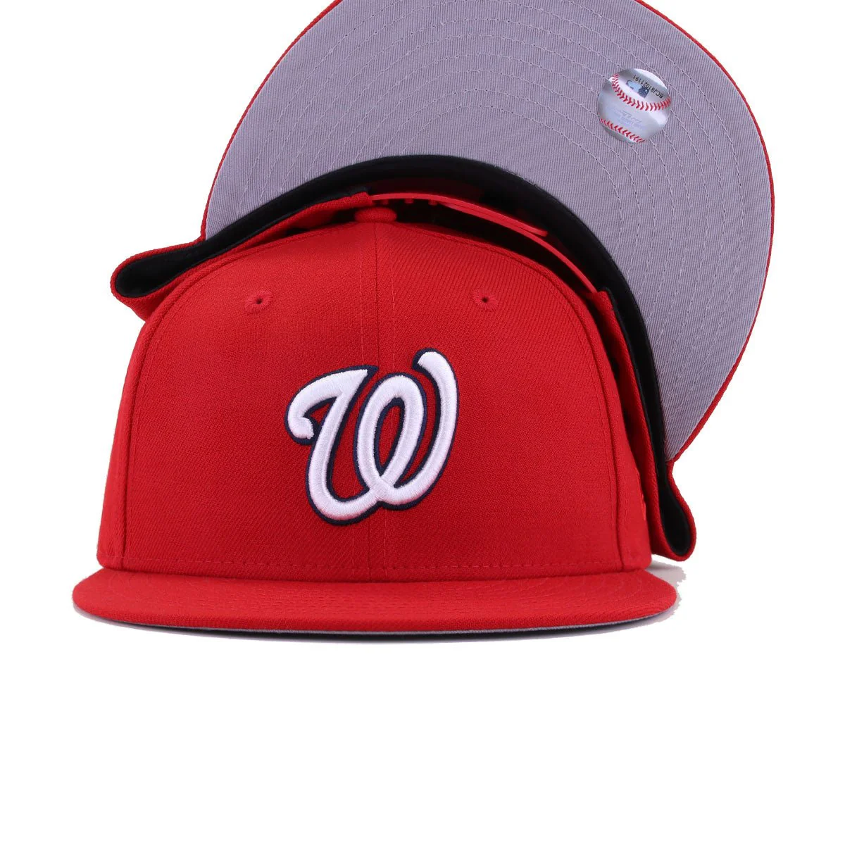 Washington Nationals Scarlet New Era 9Fifty Snapback - Image 4