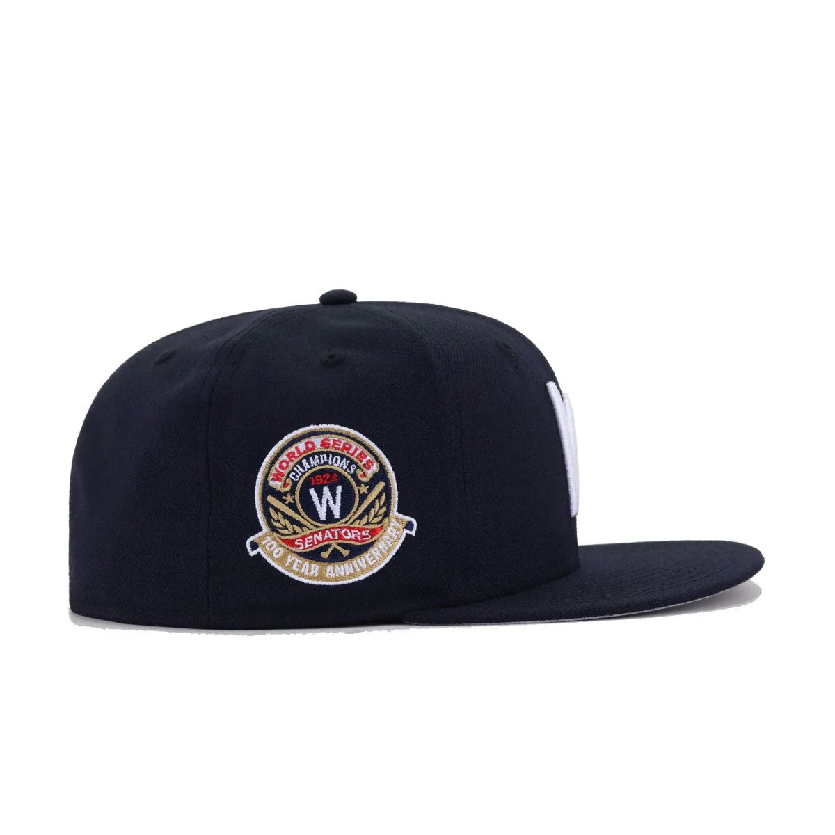 Washington Senators Navy 1924 World Series Champions 100th Anniversary New Era 59Fifty Fitted - Image 2