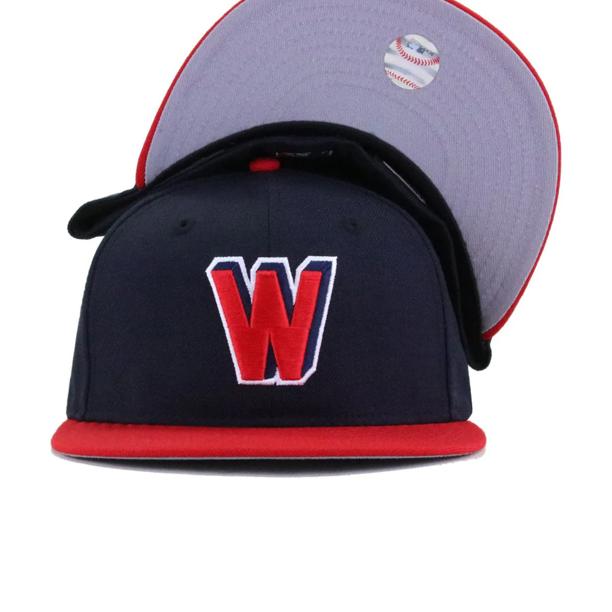 Washington Senators Navy Scarlet 1956 New Era 59Fifty Fitted - Image 4