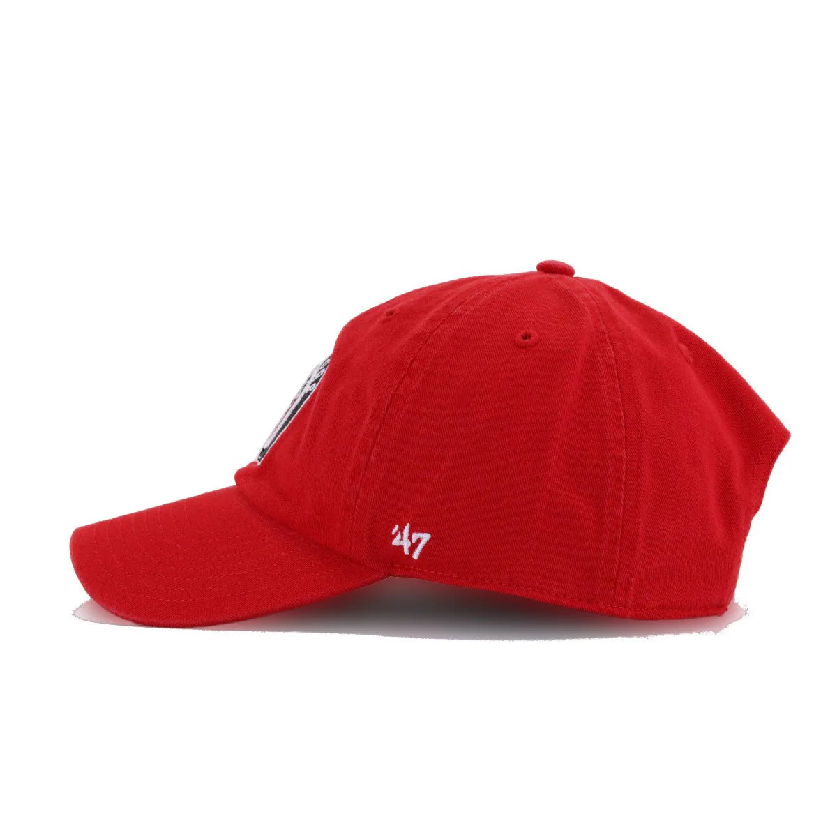 Washington Senators Scarlet 47 Brand Clean Up Dad Hat - Image 2