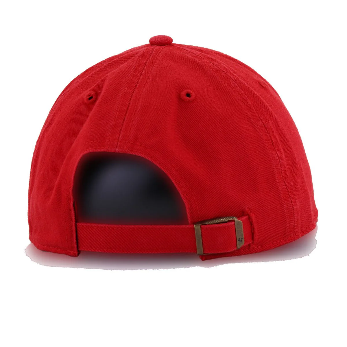 Washington Senators Scarlet 47 Brand Clean Up Dad Hat - Image 4